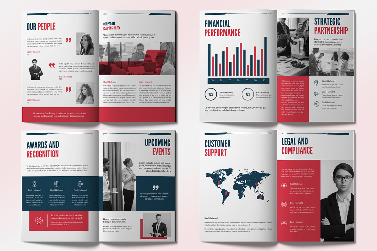 Corporate Brochure Template, a Brochure Template by graphypix (Photo 7 of 8)