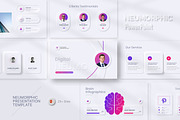 Neomorphic Presentation Template, a Presentation Template by KreateTribe (Thumbnail 1 of 5)