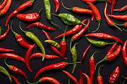 Chili pepper patterns - 32 images, a Food Illustration by Handmadefont (Thumbnail 7 of 11)