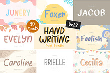 HANDWRITING FONT BUNDLE VOL. 2