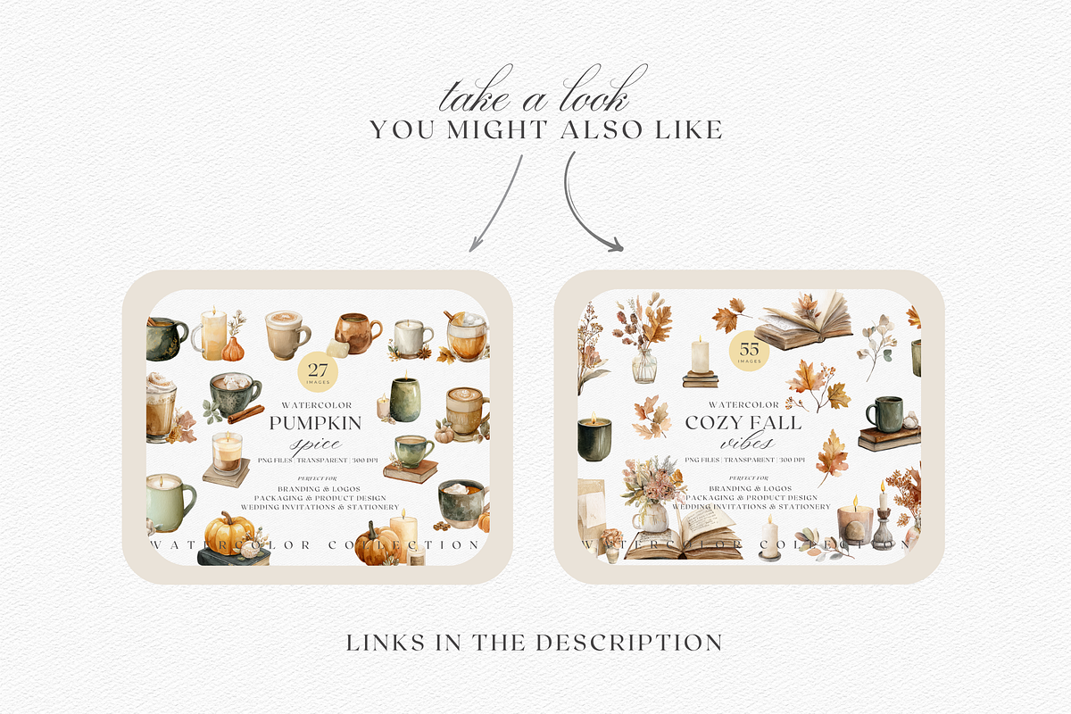 Watercolor Autumn Baking Clipart, a Decorative Illustration by ThaismotaCreativeCo (Photo 11 of 12)