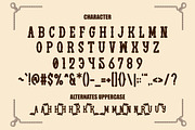 Western Christmas - Bold Slab Serif, a Slab Serif Font by Pian45 Studio (Thumbnail 7 of 7)