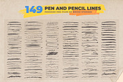 Scribble Stamps Doodle Bundle 2000+, an Object Graphic by DesignToonsy (Thumbnail 19 of 28)