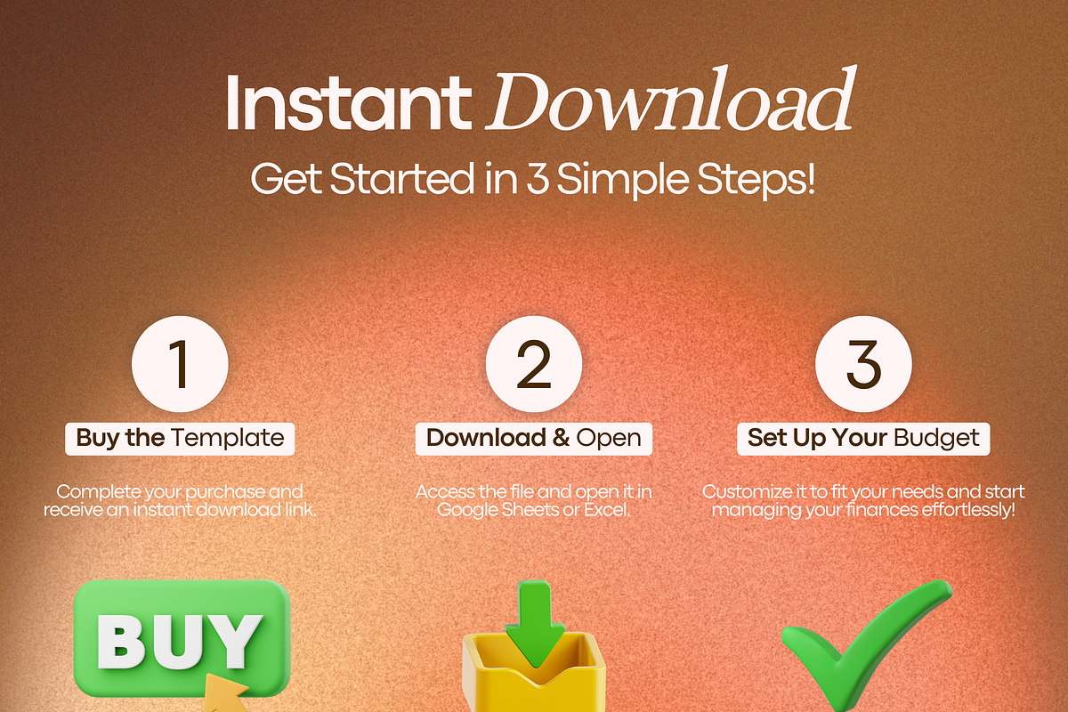 Ultimate Budget Planner for Google S, a Templates & Theme by vitalinagerman (Photo 4 of 11)