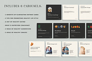 Nutrition Coach Instagram Template, a Social Media Template by Chewie Co (Thumbnail 6 of 11)