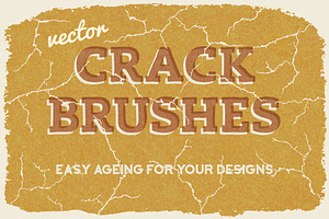 Vector Crack Brushes