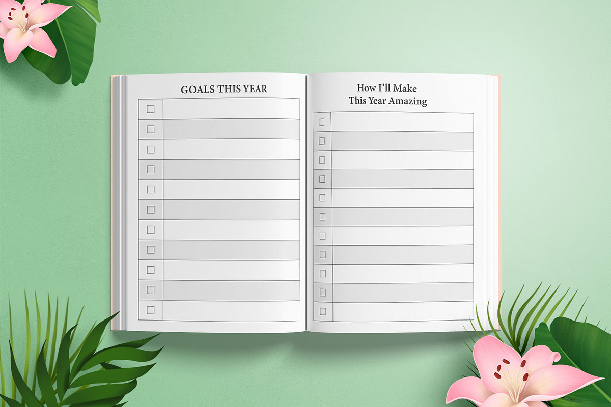 Editable 2023-2024 Academic planner, a Stationery Template by Designmela01 (Photo 5 of 9)
