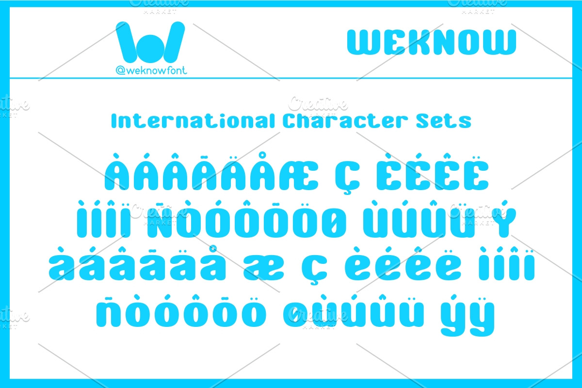 Nice font, a Font by weknow (Photo 8 of 8)