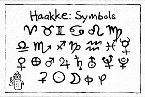 Haakke Symbols