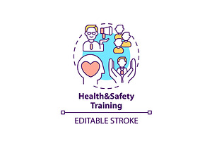 Health And Safety Training Concept