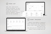 Notion Productivity Planner, a Templates & Theme by BRANDcontent (Thumbnail 3 of 8)