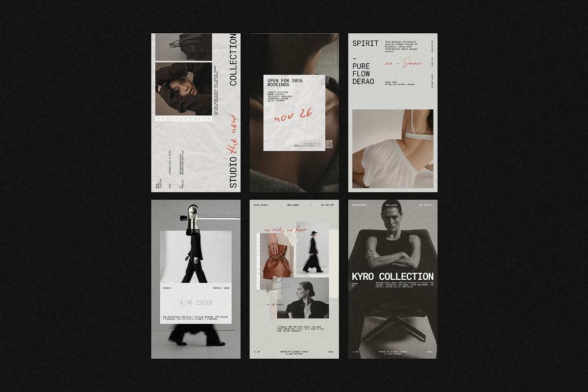 KYRO | Instagram Template (I), a Social Media Template by Crafted Pixel (Photo 2 of 10)