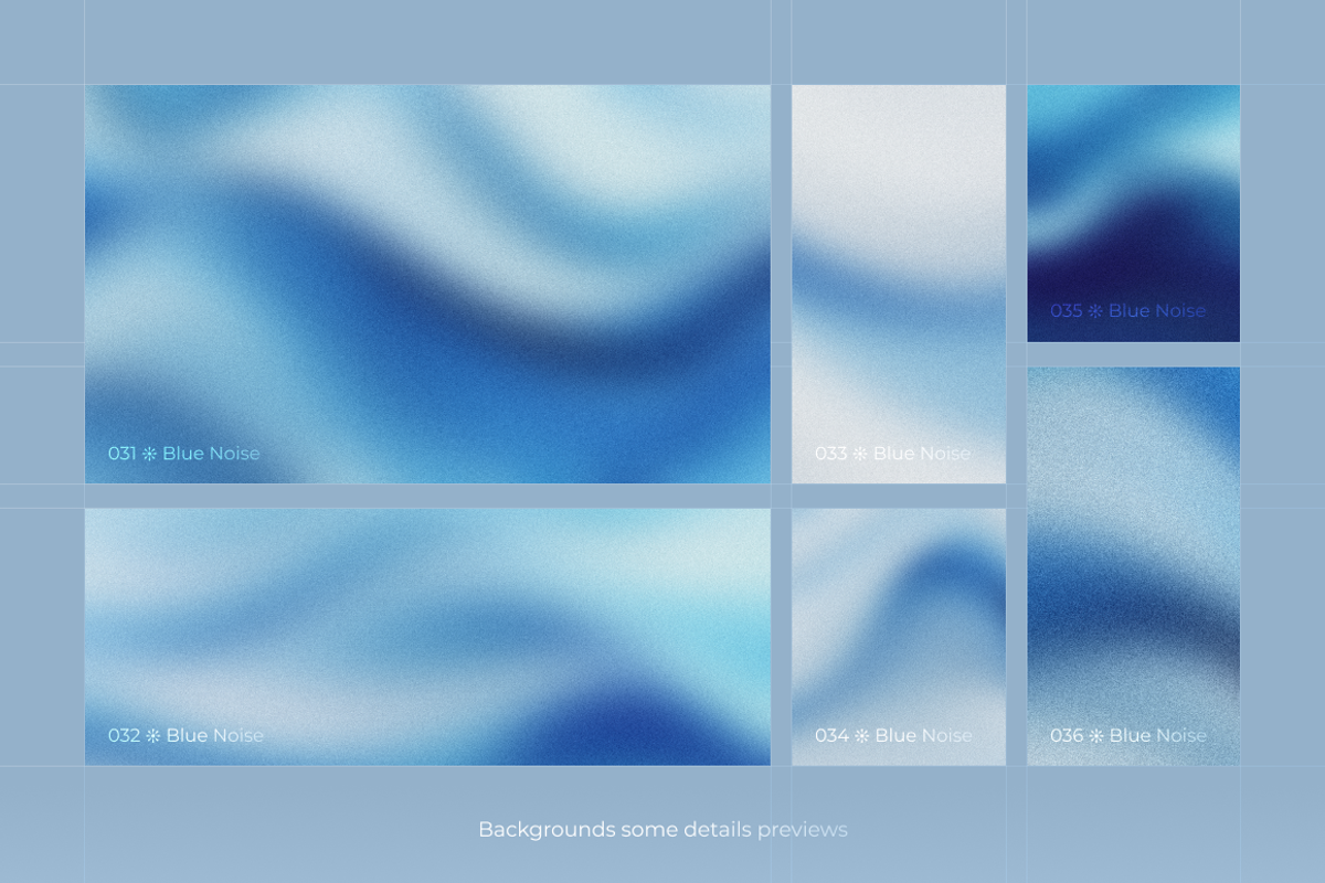 Blue Noise - Background Set, a Background Graphic by Digital Blood (Photo 7 of 16)