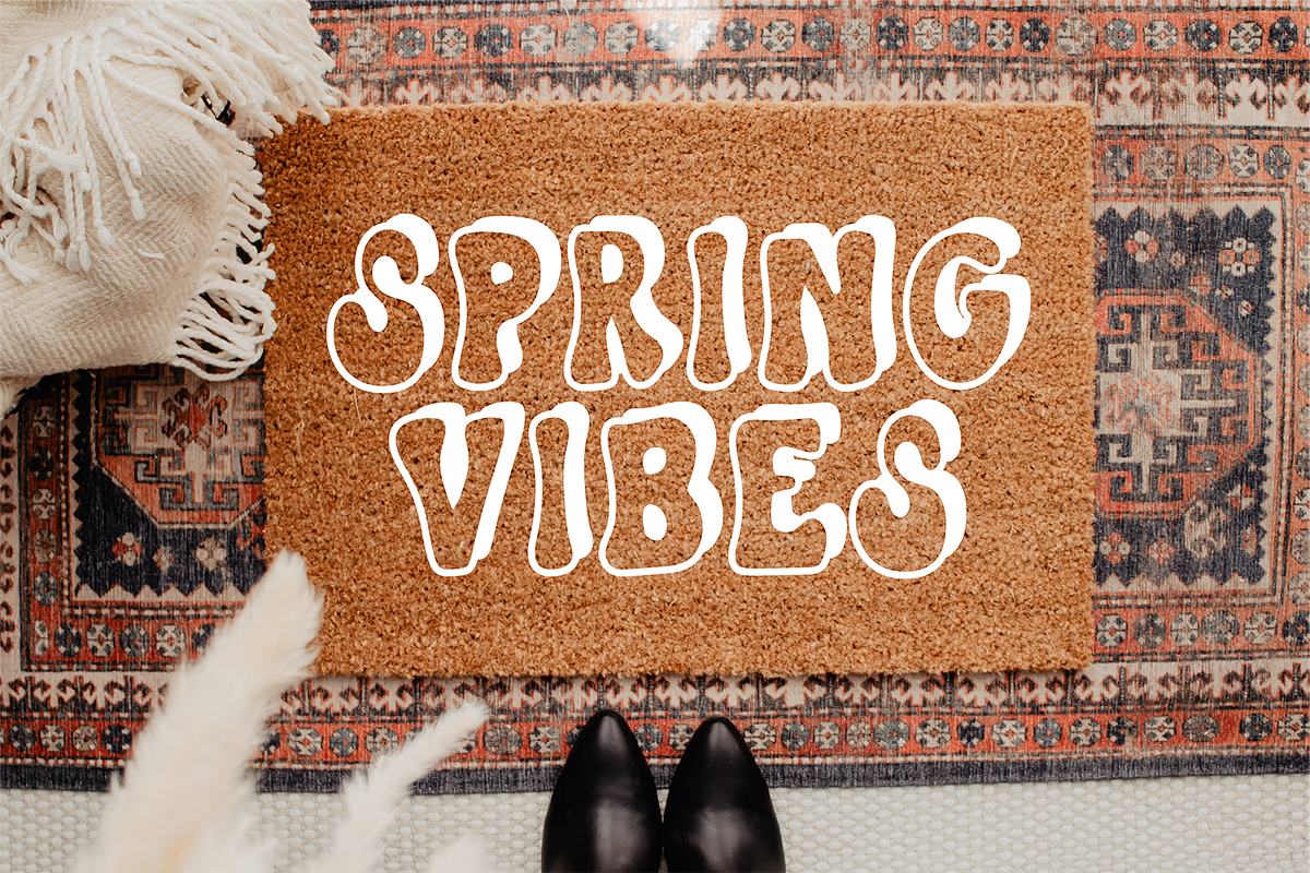 WILD THING Retro Font Family, a Font by Blush Font Co. (Photo 3 of 8)