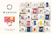 Matisse Modern Gallery 2, a Background Graphic by Wall Art Print Studio (Thumbnail 2 of 11)
