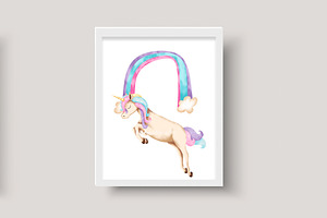 Magical Unicorn, Pink Unicorn