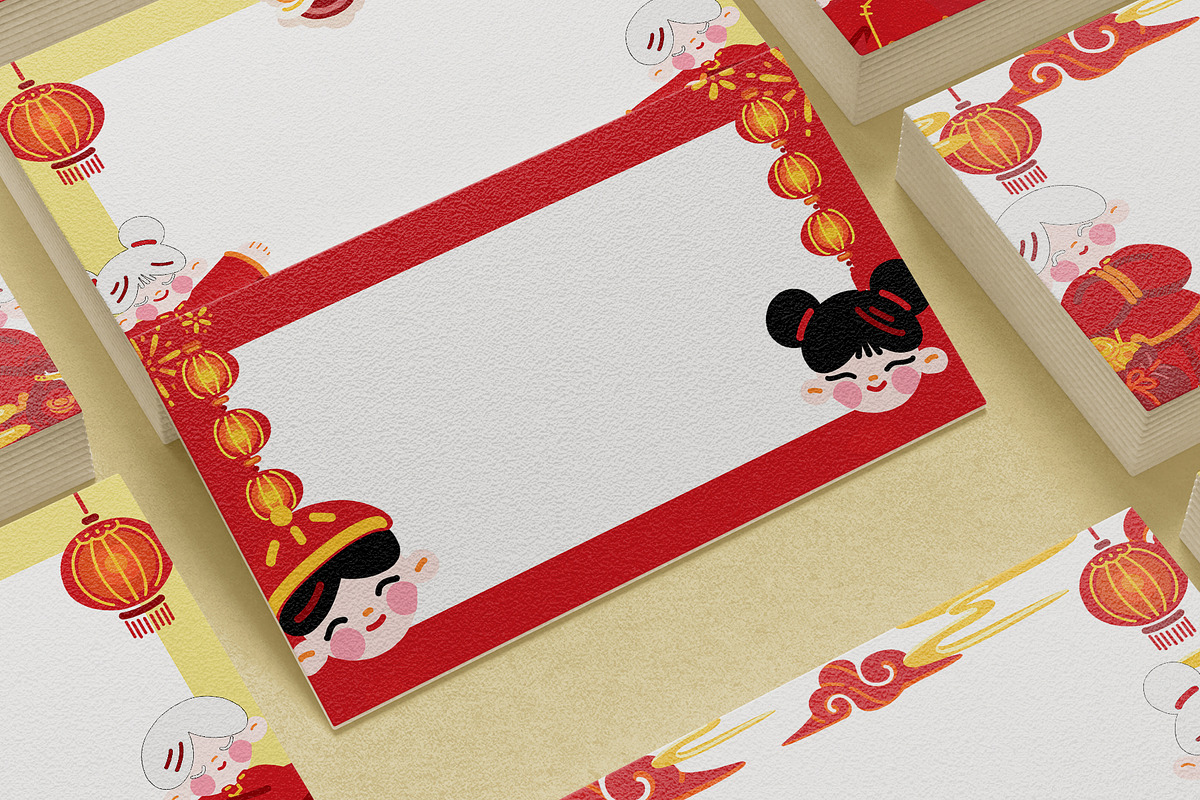 Cute Lunar Celebration – Hand-drawn, a Seasonal Illustration by CreativeValuation (Photo 8 of 12)