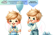 Blue Birthday png Baby Boys Party, a Person Illustration by VM PARTYS  BY TAIRUMA (Thumbnail 4 of 10)