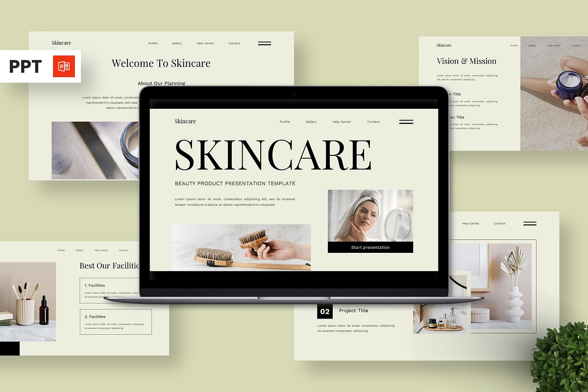 Skincare - Beauty Product Powerpoint