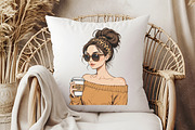 Mothers Day Women Clipart, an Illustration by RobertsArt (Thumbnail 4 of 7)