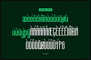 Buckjack | Condendsed Sans Serif, a Sans Serif Font by Denustudios (Thumbnail 11 of 12)