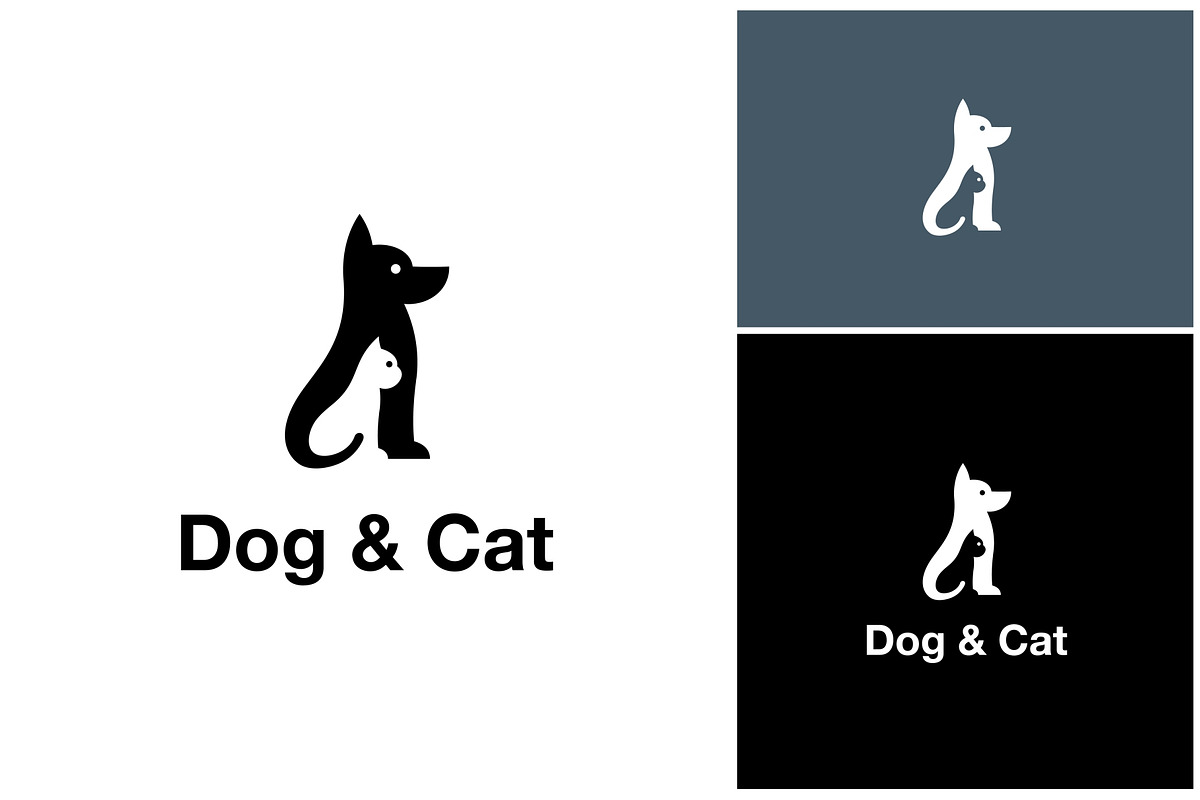 Dog Cat Pet Paw Illustration Logo, a Branding & Logo Template by ika trisiana (Photo 2 of 2)
