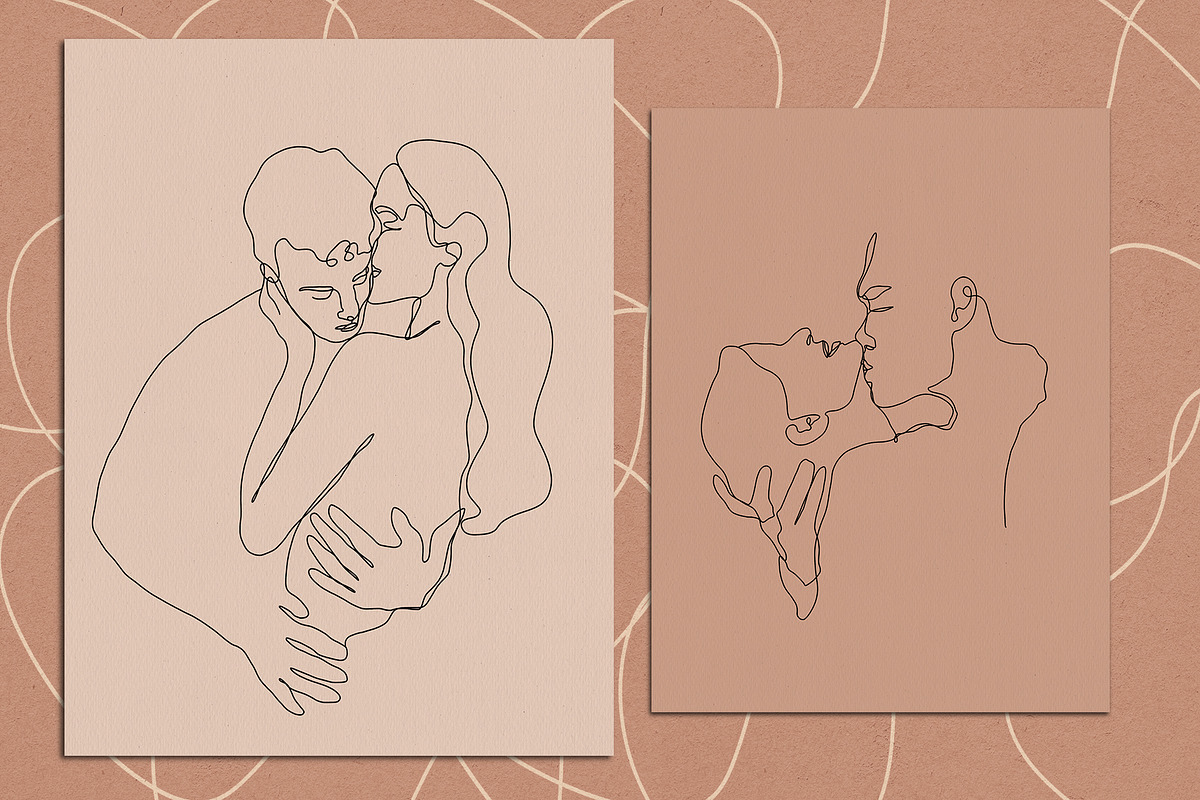 Only Love Line Art Posters, a Decorative Illustration by Miracles Everywhere (Photo 4 of 6)