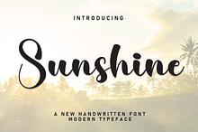 Sunshine | Script Font