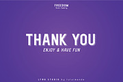 FREEDOM font family, a Sans Serif Font by LTNG STUDIO (Thumbnail 12 of 12)