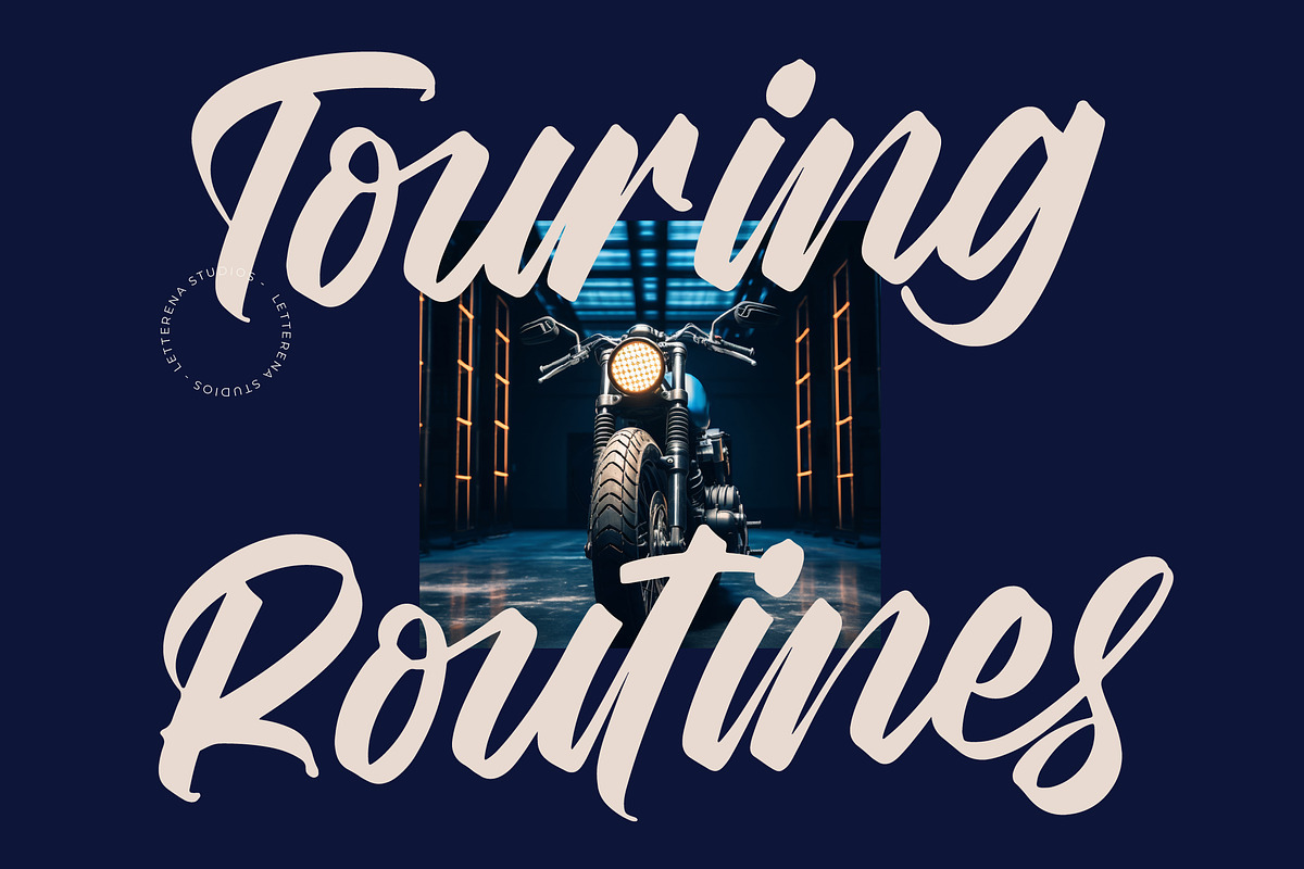 Duster Nighty Bold Handwritten Fon, a Script Font by Letterena Studios Script (Photo 10 of 20)