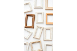 Assortment of Rectangular Picture, a Background Photo by Lermont51
