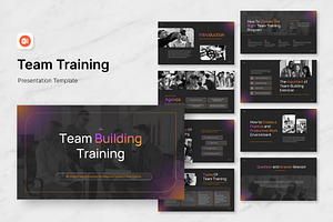 Team Training PowerPoint Template, a Presentation Template by Antstheme