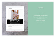 Instagram template - Black spring, a Social Media Template by AtelierCartouche (Thumbnail 3 of 5)