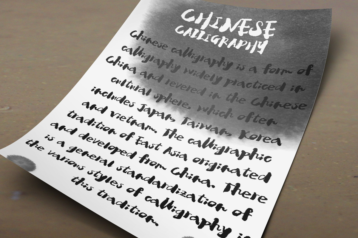 Calligraphy Typeface + BONUS preview 3