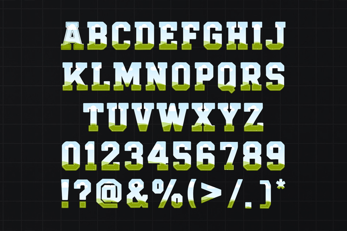 Mia Ben - Varsity Font Canva Frames, a Script Font by Jozoor (Photo 4 of 7)