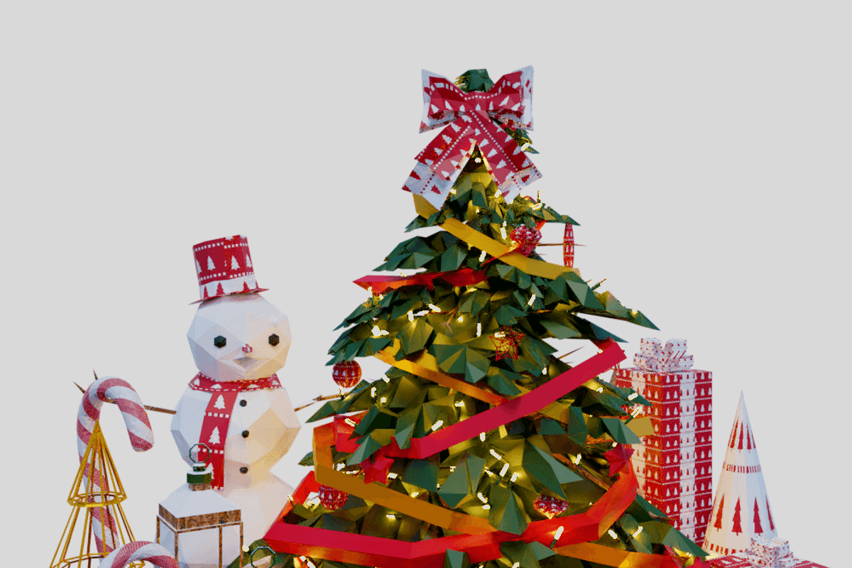Christmas Decorations, an Object 3D Model by Studio Ochi (Photo 6 of 11)