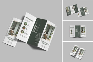 Trifold Brochure Mockup, an Advertising Mockup by graphicsecond