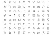 500 Business and Office Line Icons, an Outline Icon by Vectors Market (Thumbnail 2 of 7)