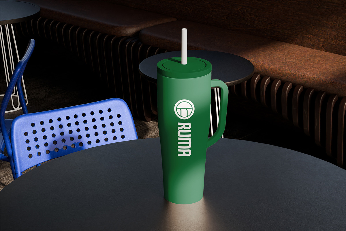 Cold Coffee Cup Mockup, a Packaging Mockup by SLAB! Design (Photo 4 of 5)