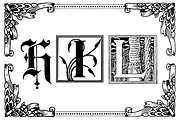 Kidnapped at Old Times 36, a Blackletter Font by Intellecta Design (Thumbnail 4 of 4)