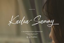 Kaelea Sammy | Handwritten Signature