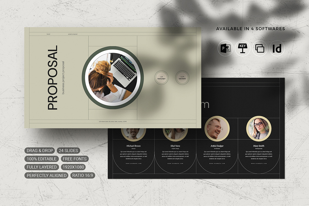 CANVA Presentation Bundle preview 5