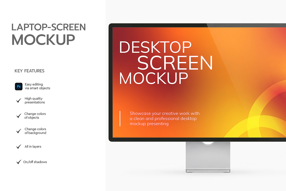 Desktop Screen Mockup