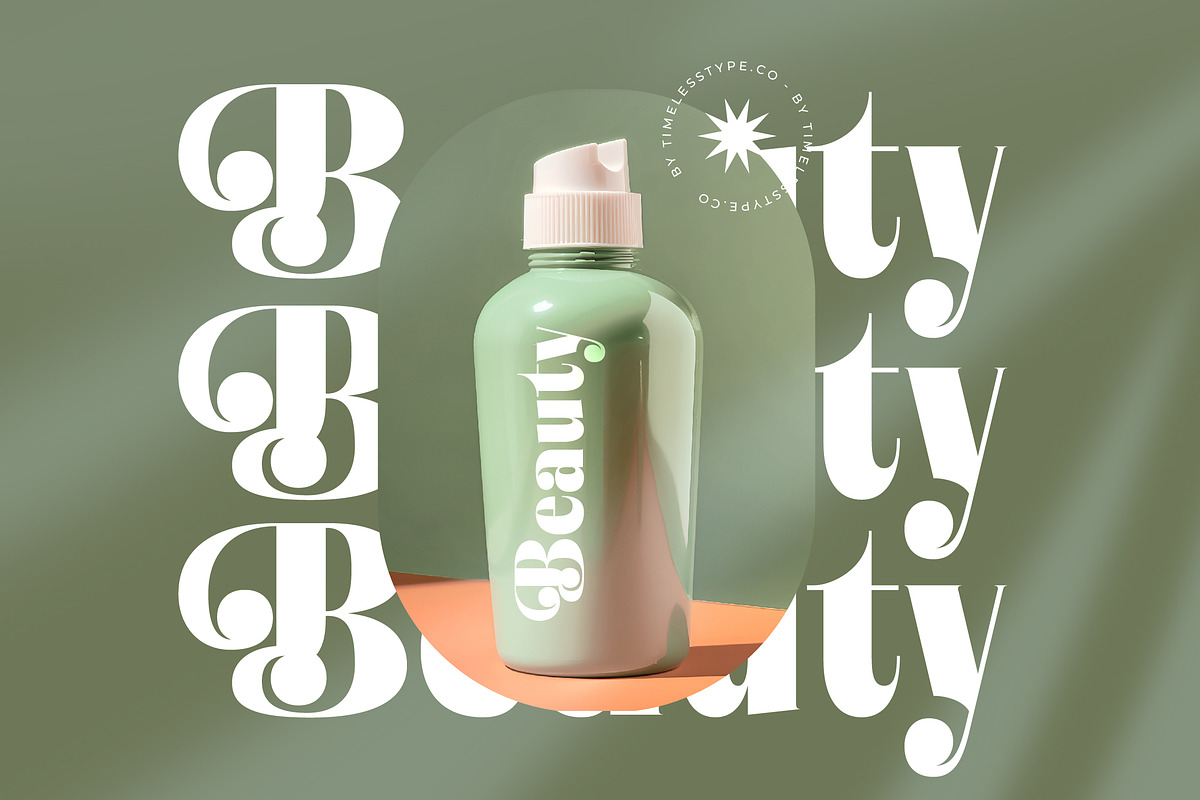 Bistika Modern Display Serif, a Serif Font by timelesstype.co (Photo 12 of 20)