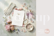 Wedding Invitation Mockup Bundle, a Merchandise Mockup by MoMockups (Thumbnail 2 of 3)