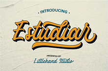 Estudiar- Brush Script