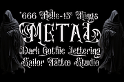 Canderagle Gothic Blackletter, a Blackletter Font by madeDeduk (Thumbnail 4 of 10)