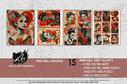 Whimsical Queen Playing Card Pages, a Person Illustration by Digital Art Mahdiseño (Thumbnail 2 of 10)