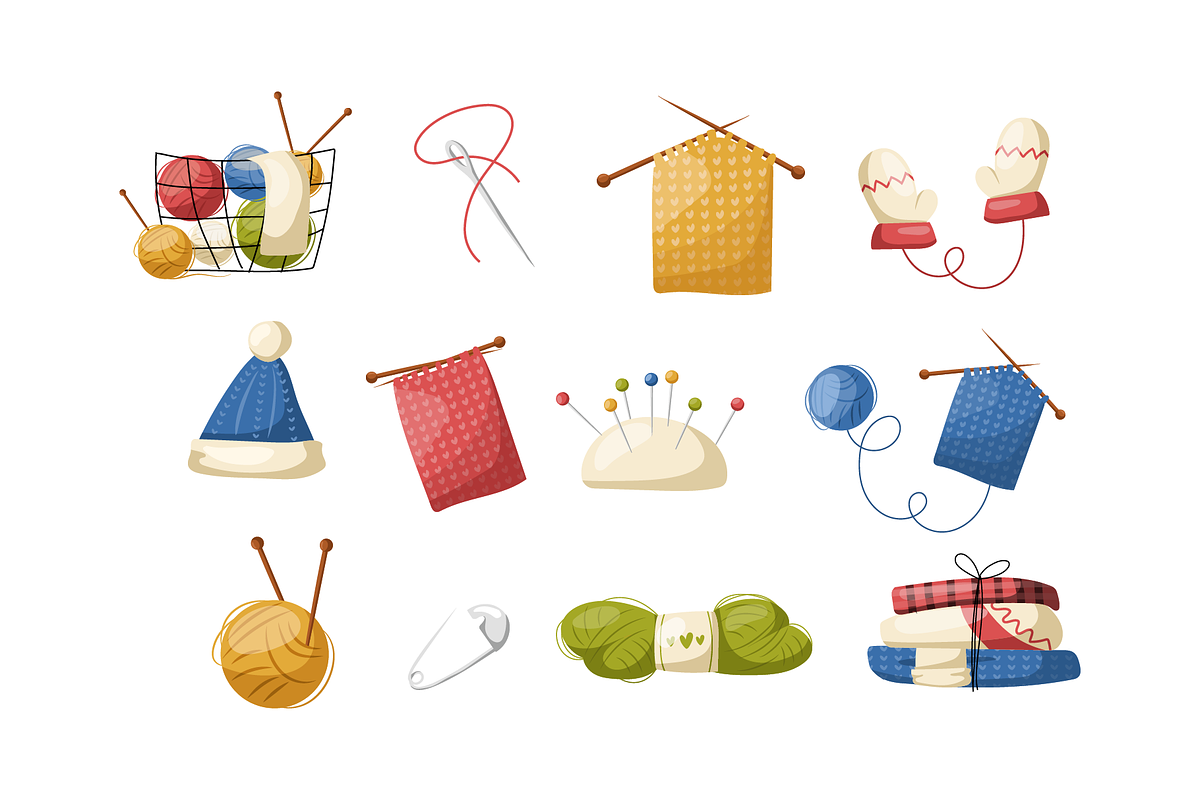Knitting Icon Illustration, a Work Illustration by Artnivora.Std (Photo 2 of 4)