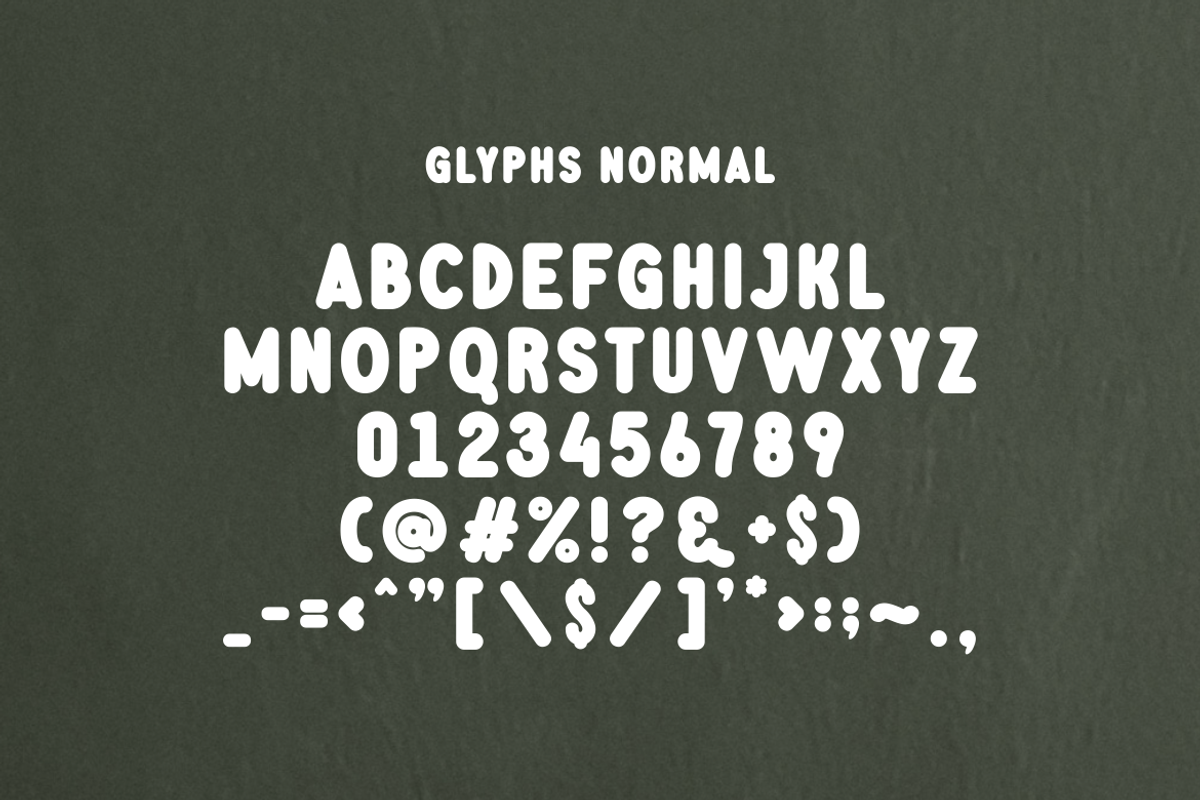 Yakosi 3 Style Childs Edition Font, a Slab Serif Font by Monoletter Studio (Photo 3 of 7)